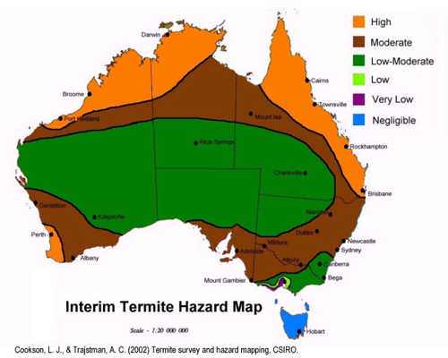 CSIRO infestation map